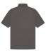 Classic Mens Pique Polo Charcoal Casual-3