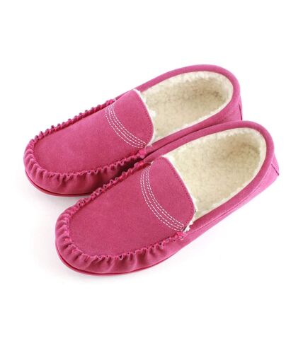 Eastern Counties Leather - Mocassins BETHANY - Femme (Rose) - UTEL369