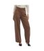 Jean large marron femme vila vicazo wide-1