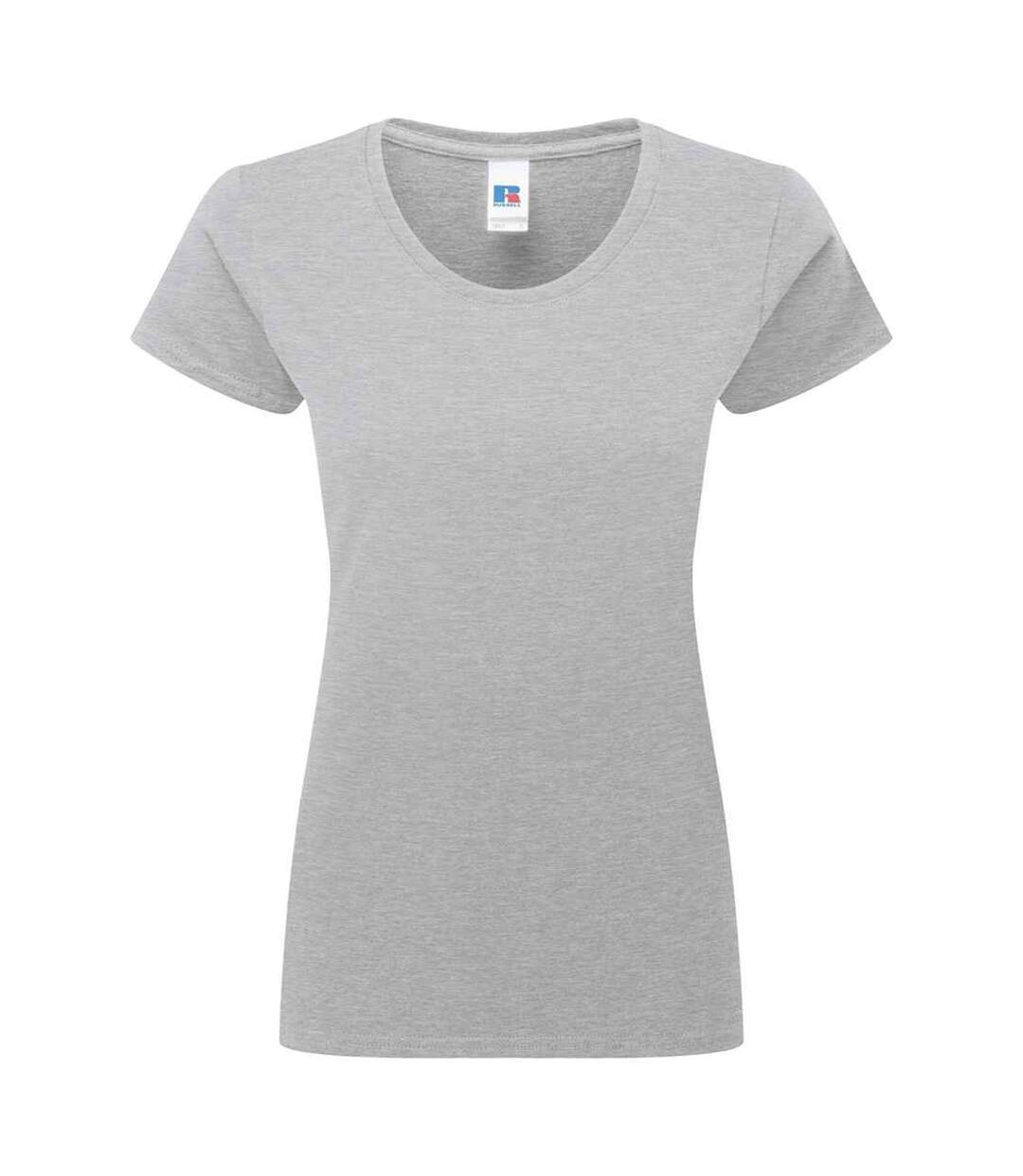 T-shirt Authentic Femme Oxford Clair Russell-1