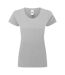 T-shirt Authentic Femme Oxford Clair Russell-1