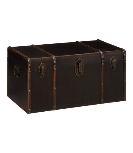 Lot de 3 Malles de Rangement British 80cm Marron