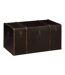 Lot de 3 Malles de Rangement British 80cm Marron-3