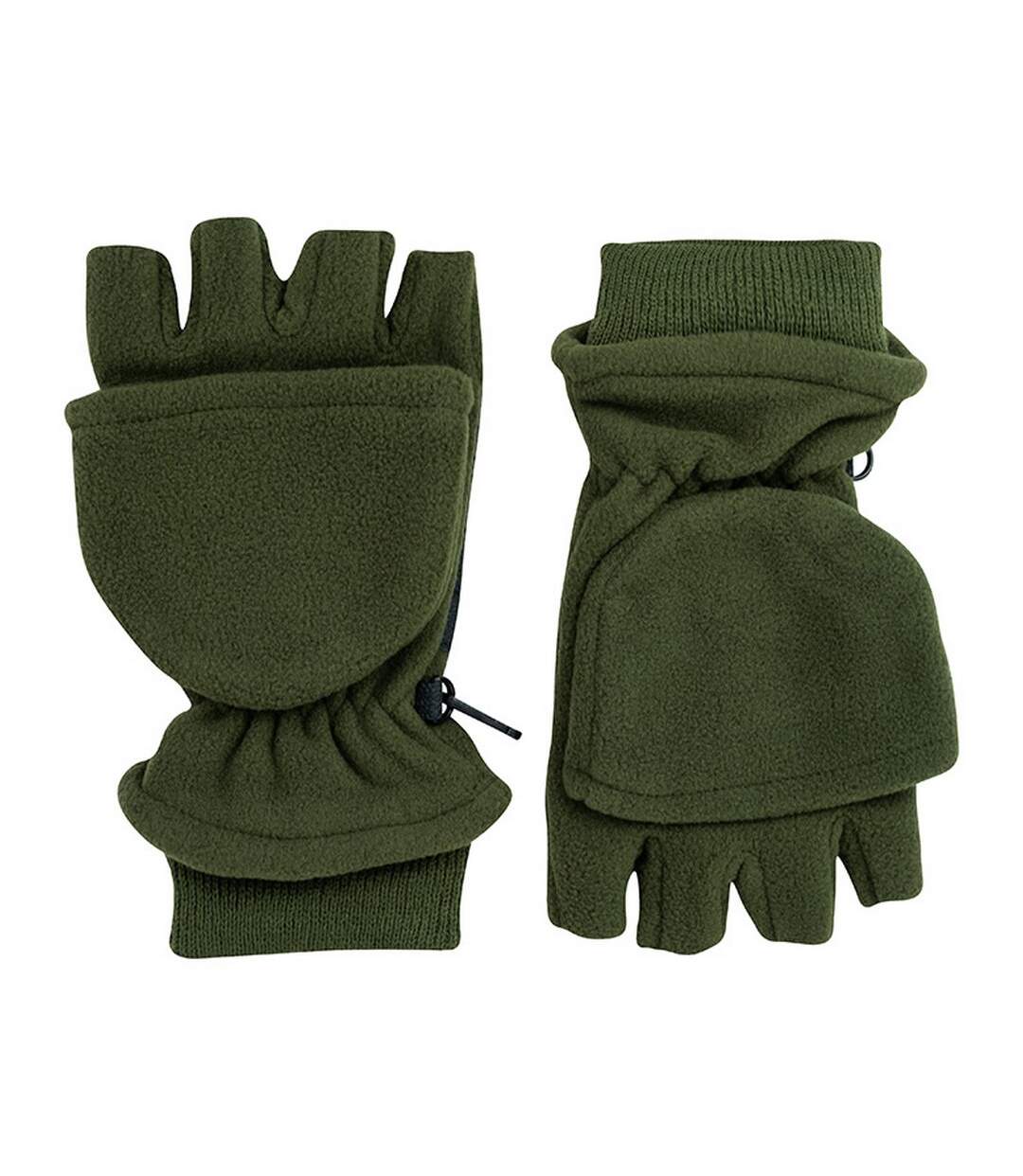 Moufles Motif/style Uni Shooters Homme Vert Jack Pyke-4