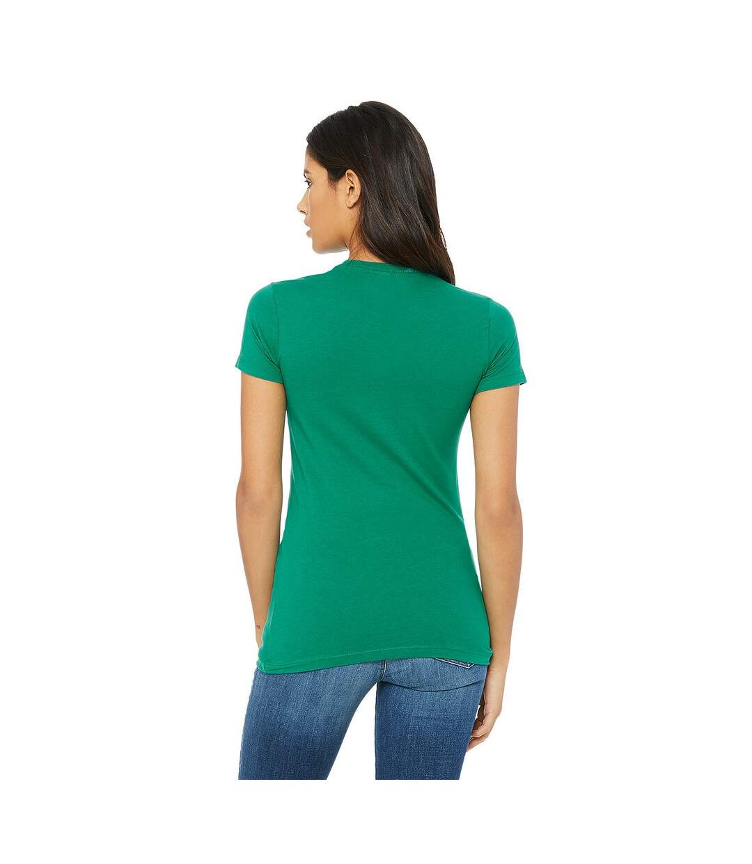 T-shirt the favourite femme vert Bella + Canvas