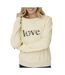 Sweat beige femme only rubi-1