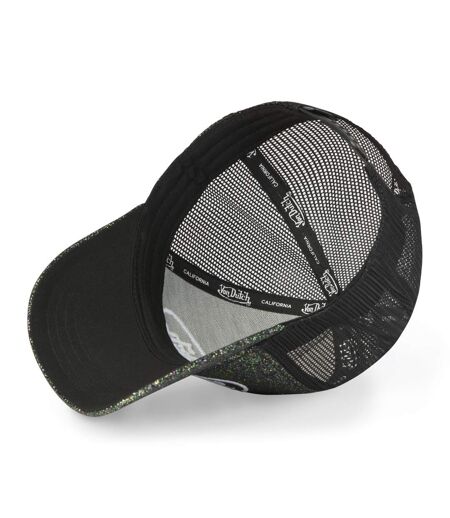 Casquette baseball avec filet femme à paillettes Glitter Vondutch