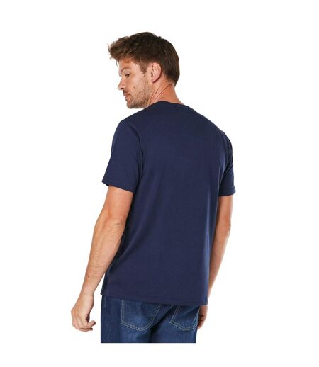 T-shirt adventure is calling homme bleu marine Maine