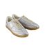 Womens/ladies Collins Trainers Silver Toms-1