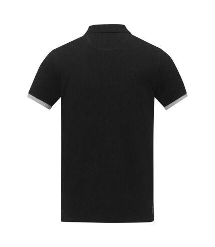 Elevate Mens Morgan Short-Sleeved Polo Shirt (Solid Black)