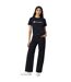 T-shirt Manches Courtes Femme Noir Champion-1