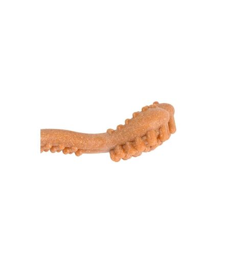 Jouet Os à Mâcher Picots 17cm Orange