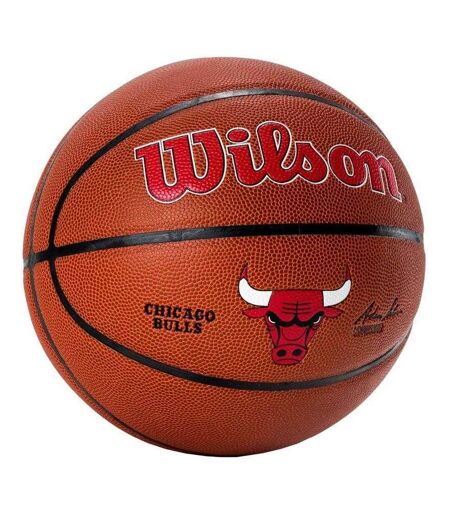 Ballon De Basket Motif/style Chicago Bulls Team Alliance Taille 7 Marron Wilson