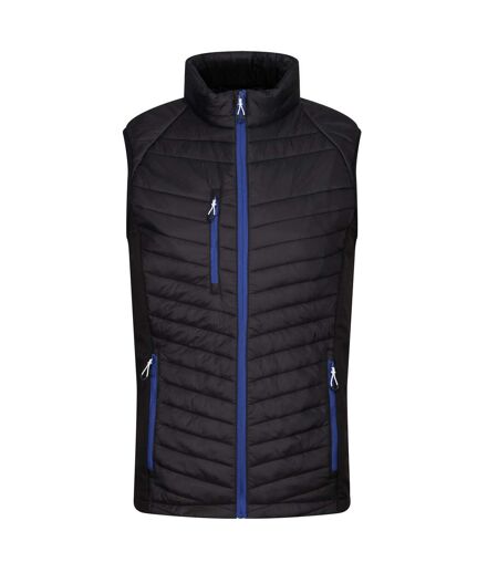Mens Navigate Hybrid Body Warmer Black New Royal Regatta