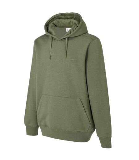 Mens Fleece Hoodie Khaki Slazenger
