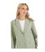 Blazer femme vert de gris Principles