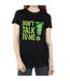 Disney Womens/Ladies Inside Out Dont Talk To Me Cotton Boyfriend T-Shirt (Noir) - UTBI48873-3