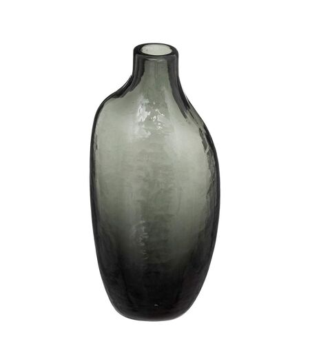 Soliflore en Verre Design Irrégulier 19cm Gris
