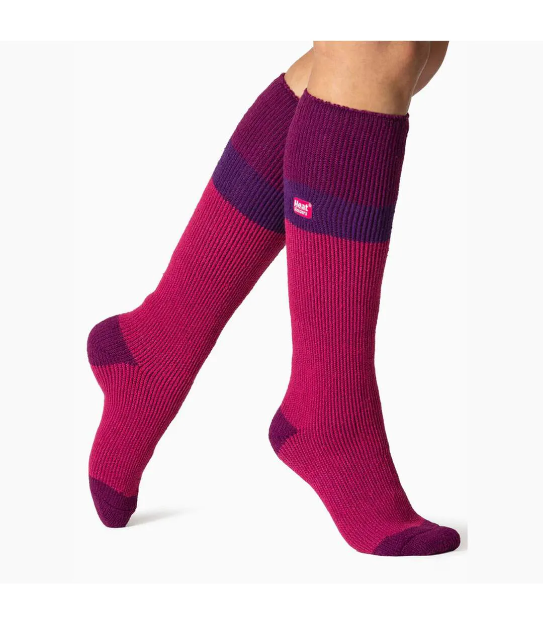 Chaussettes de Ski Femme Hautes Thermiques Chaudes-5