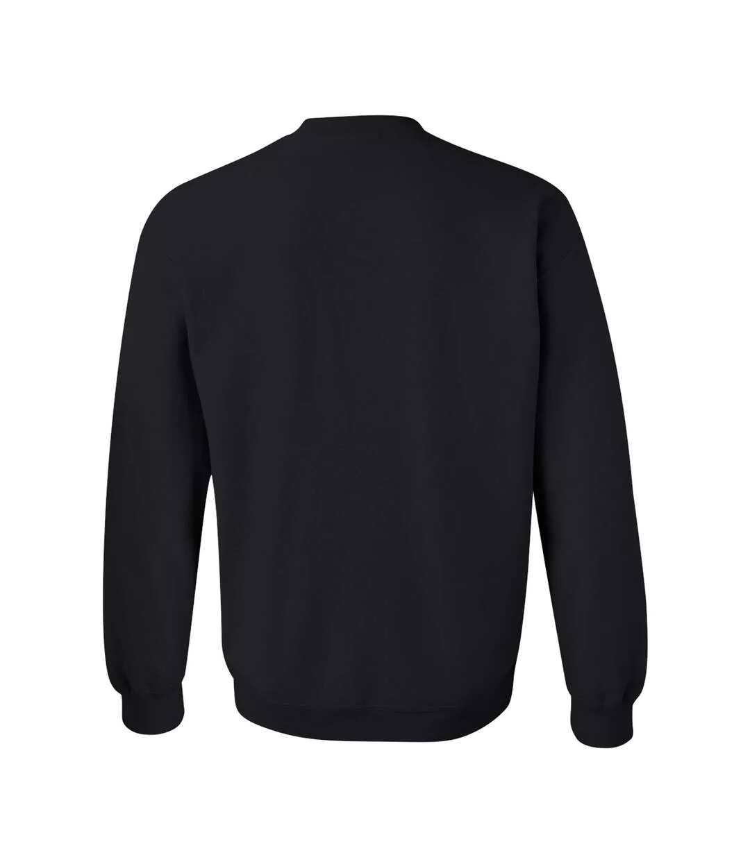 Unisex Adult Heavy Blend Crew Neck Sweatshirt Black Gildan-2