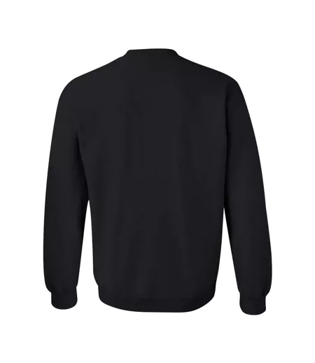 Unisex Adult Heavy Blend Crew Neck Sweatshirt Black Gildan