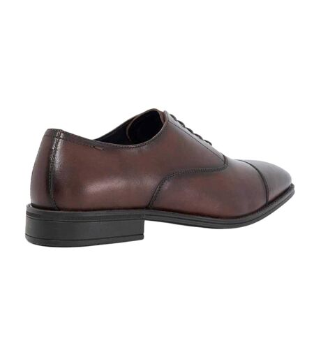 Richelieus Steffon Homme Marron Foncé Dune London