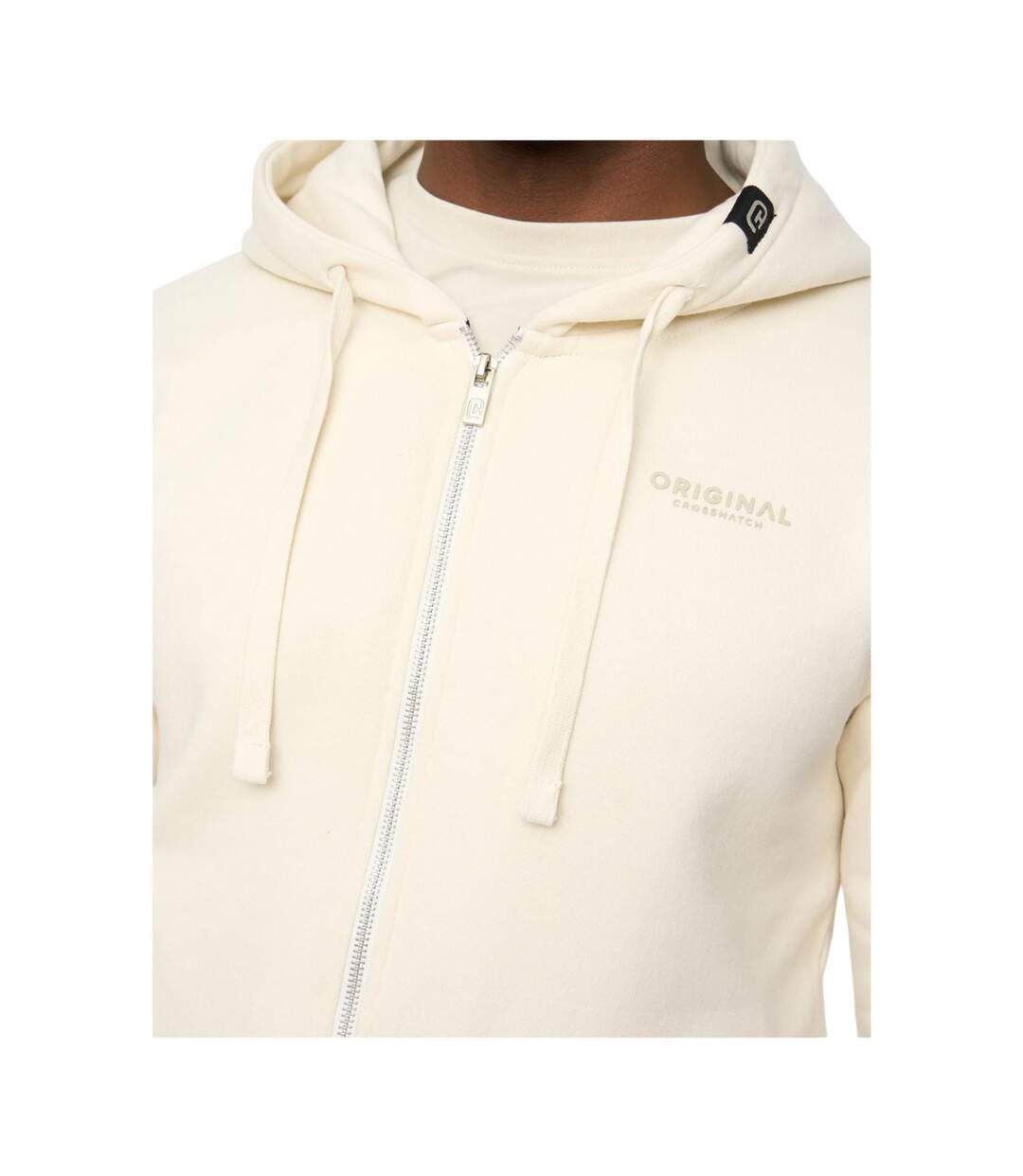 Veste À Capuche Allmoor Homme Beige Crosshatch-4