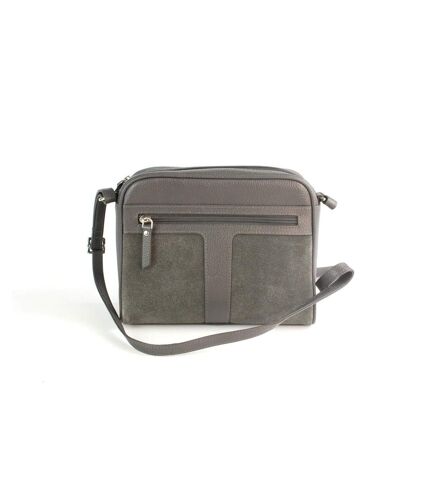 Eastern Counties Leather Womens/Ladies Margot Suede Purse (Dark Grey) (One Size)