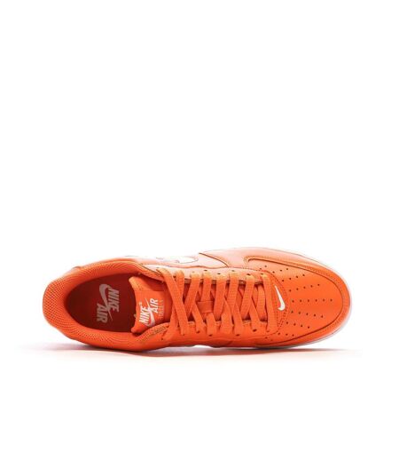 Baskets oranges homme nike air force 1 low