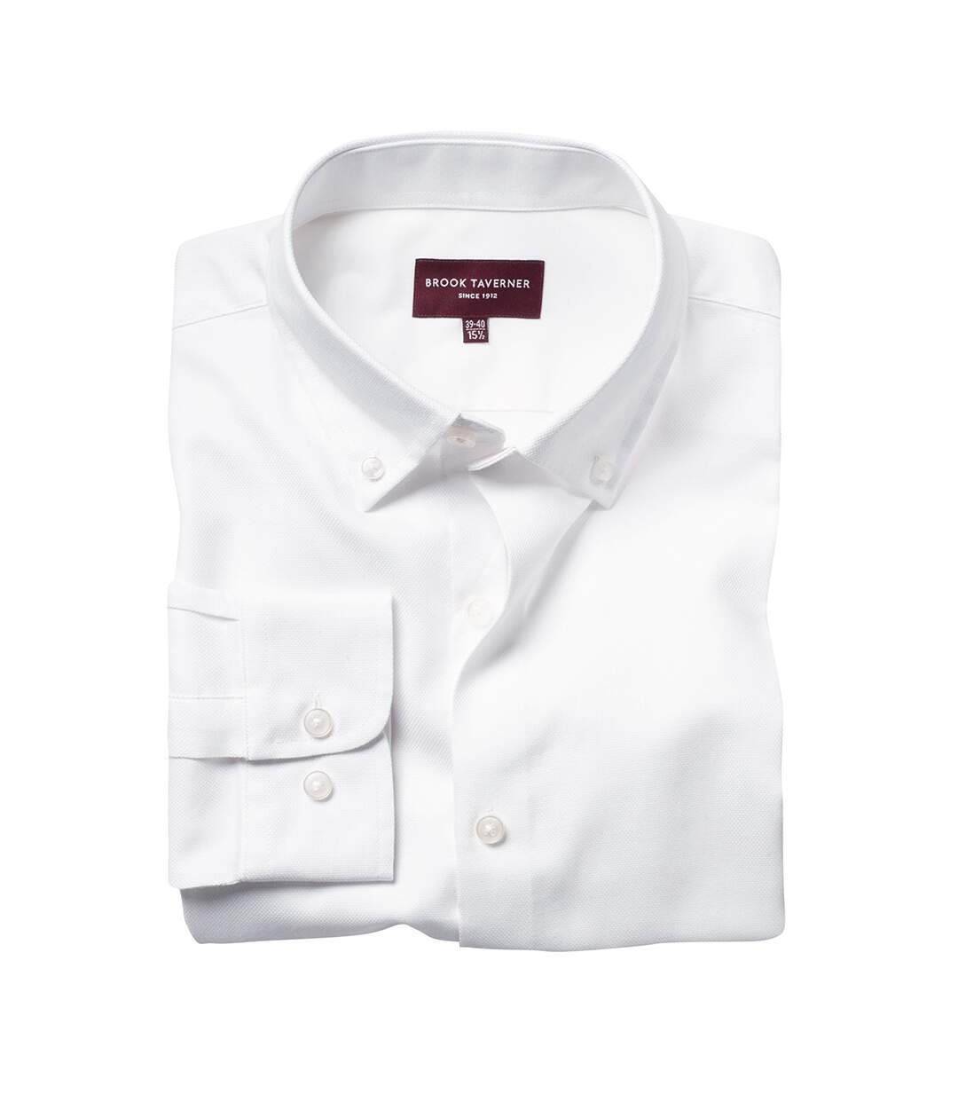 Chemise toronto homme blanc Brook Taverner-1