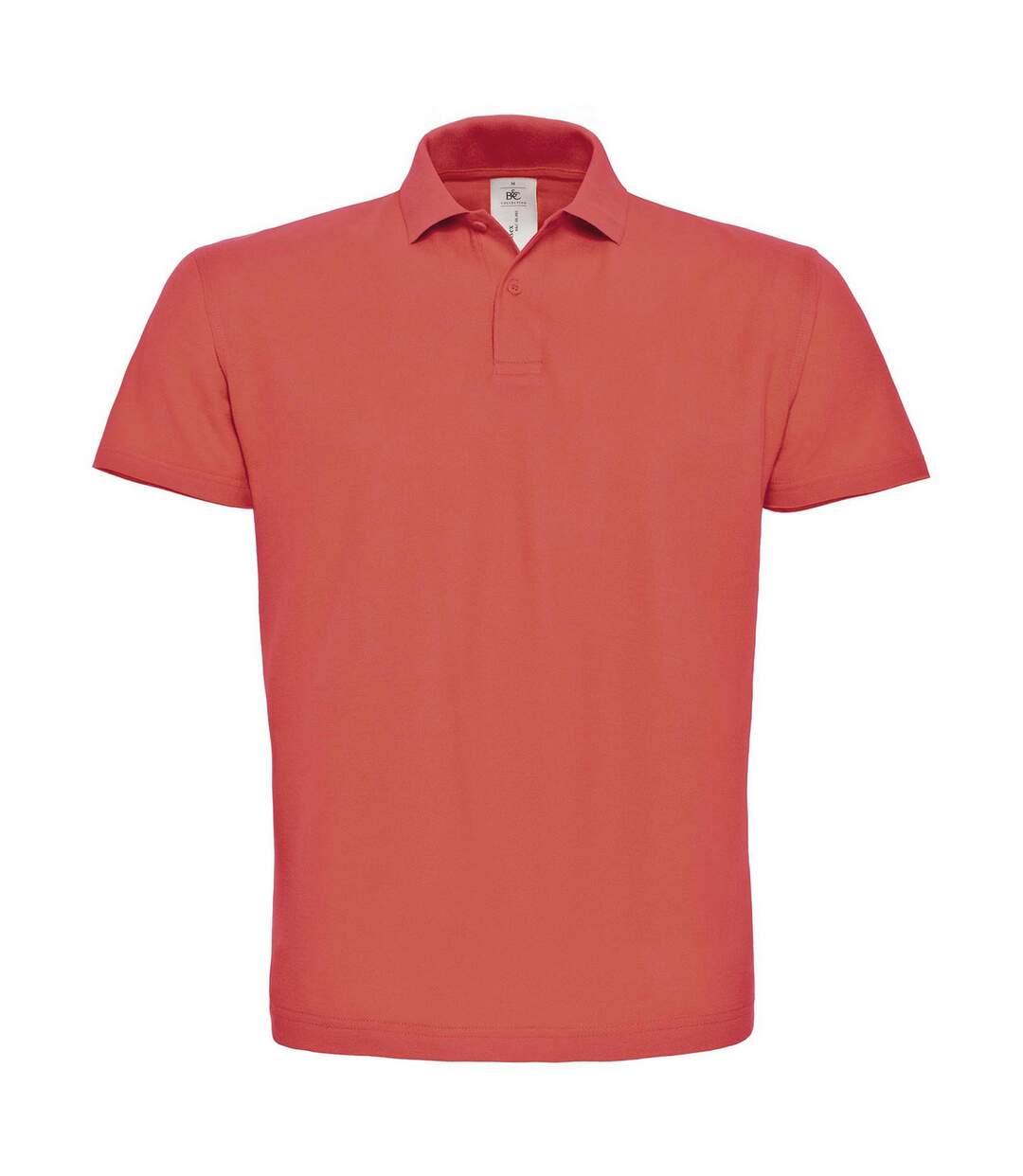 Polo id.001 homme corail pixel B&C