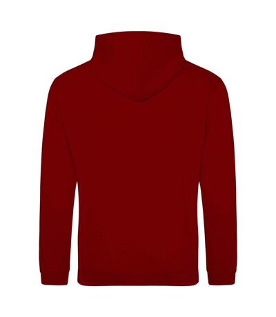 Awdis Unisex College Hooded Sweatshirt / Hoodie (Cranberry) - UTRW164