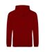 Awdis Unisex College Hooded Sweatshirt / Hoodie (Brick Red)