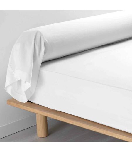 Taie de Traversin Percaline 85x185cm Blanc