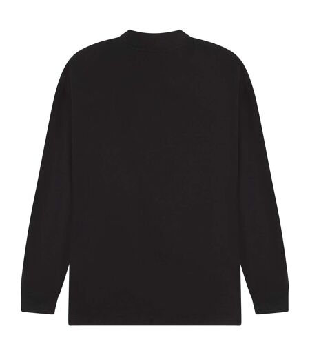T-shirt Manches Longues Adulte Noir Casual Classics