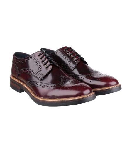 Chaussures Brogues Woburn Excel Homme Bordeaux Base London