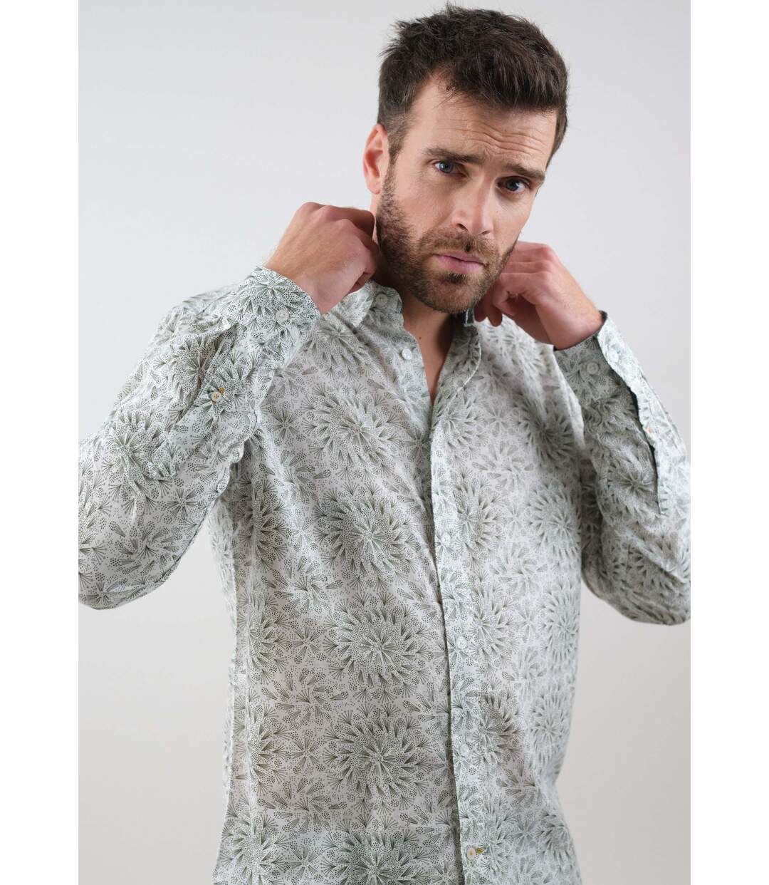 Chemise en voile pour homme WILLARD