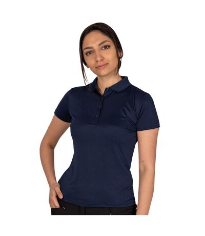 Polo Classic Femme Bleu Marine Island Green