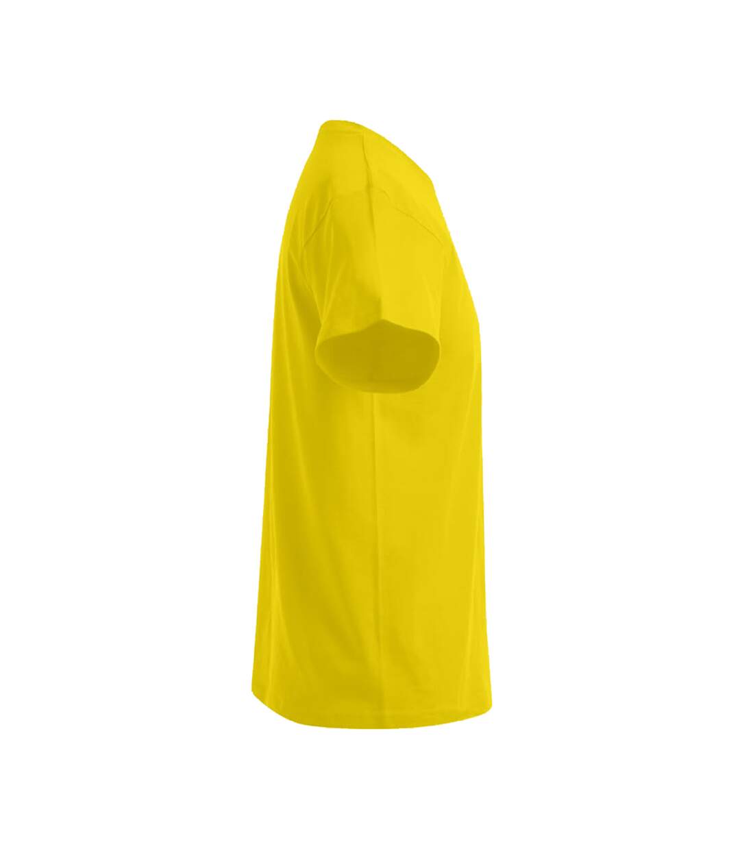 T-shirt Premium Homme Jaune Or Promodoro-3