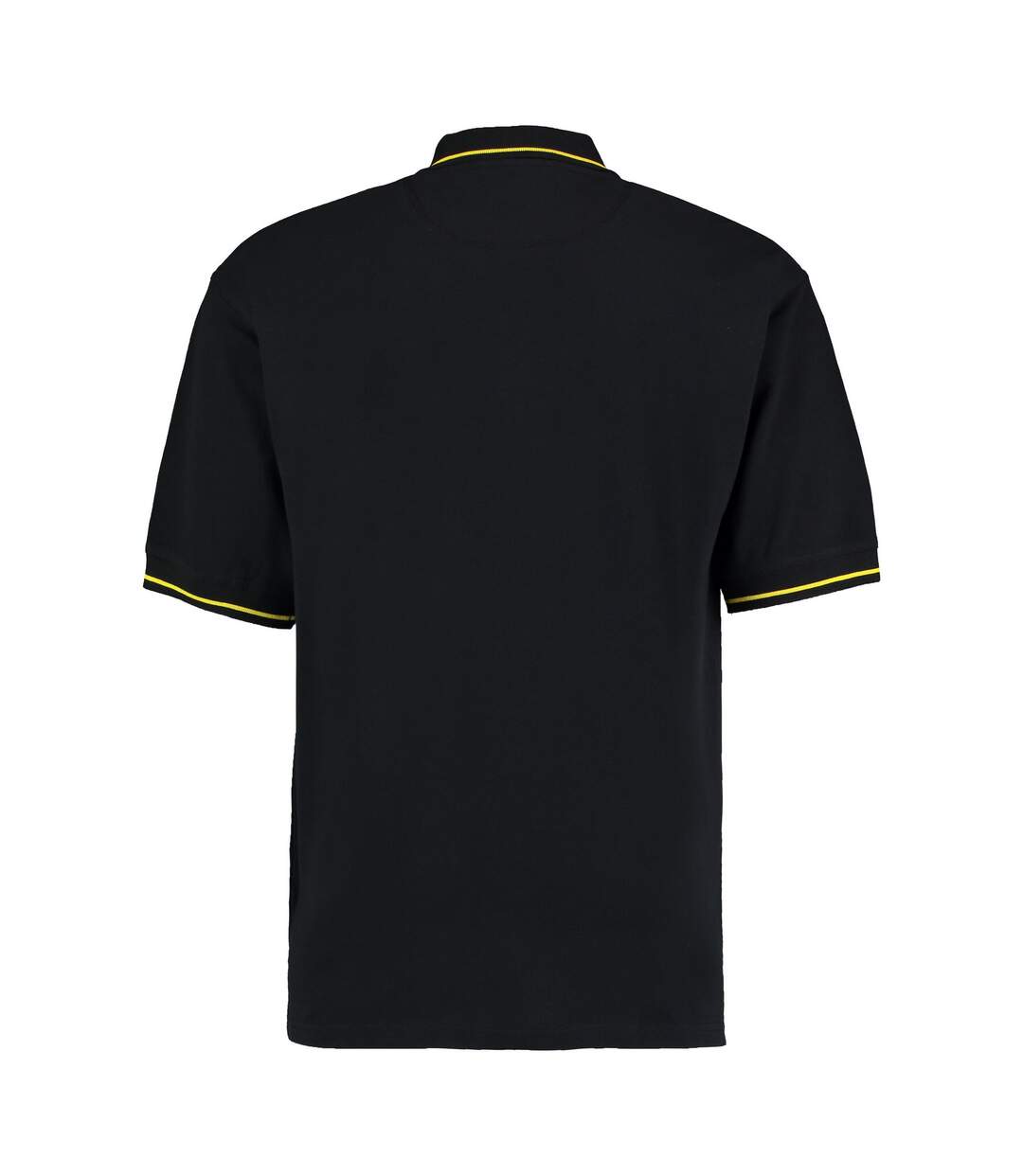 Polo st mellion homme noir / jaune Kustom Kit Kustom Kit