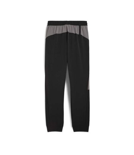 AC milan pantalon de survêtement pre-match noir/gris homme puma 2024/25 - l