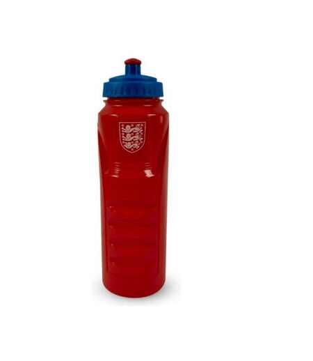 England FA Crest Plastic Water Bottle (Red/Blue/White) (One Size) - UTSG21757