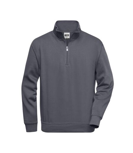 Sweat Workwear Homme Carbone James And Nicholson