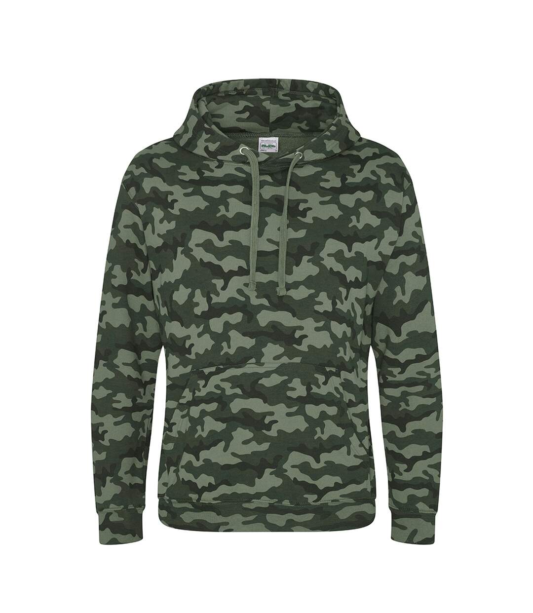 Sweat à capuche homme vert kaki Awdis