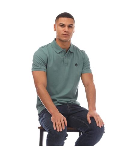 Polo millers river adulte bleu sarcelle Timberland