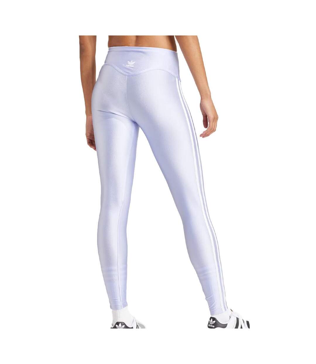 Legging violet femme adidas 3 - m-2