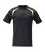 T-shirt Accelerate Multisafe Homme Bleu Marine Foncé Jaune Fluo Mascot-1