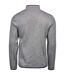 Mens Outdoor Fleece Jacket Grey Melange Tee Jays-2