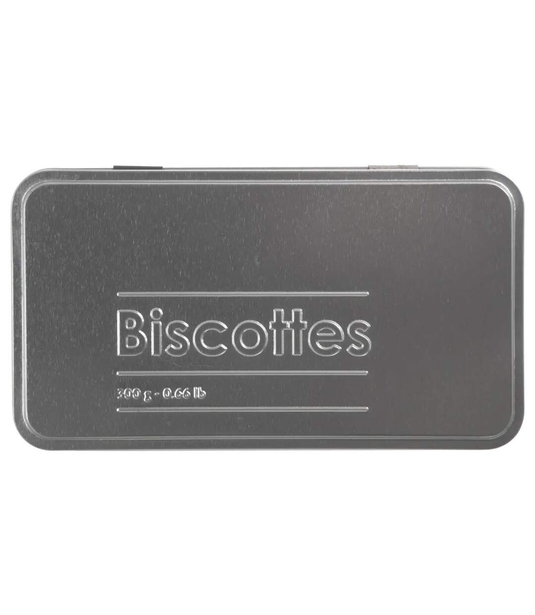Boîte à Biscottes Relief II 24cm Noir-2