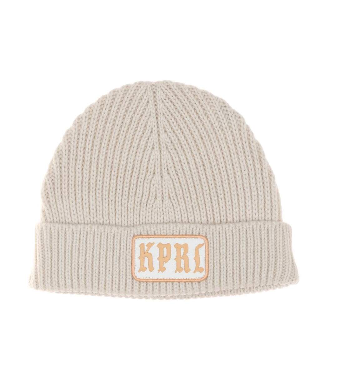 Bonnet beige homme kaporal saat2-1